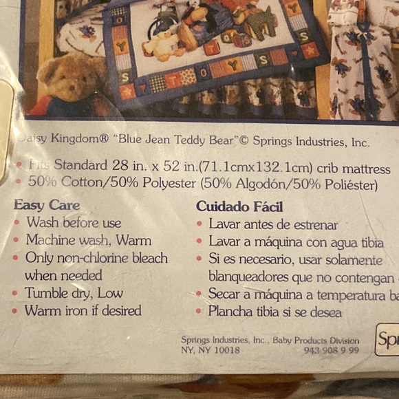 🧸 NWT Welcome to the World Crib Sheet - Picture 4 of 6